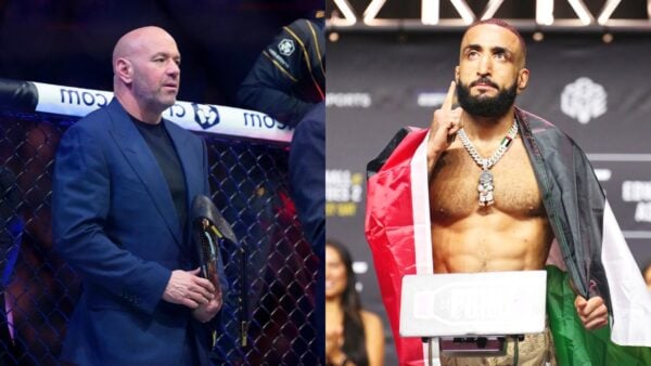 Dana White's response over Palestinian flag issue revealed by Belal Muhammad