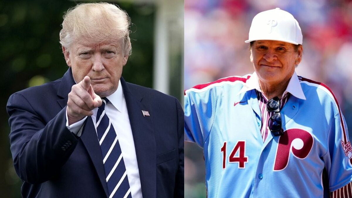 Rob Manfred Claims Donald Trump Played Huge Role in Reinstatement of Pete Rose 1 Donald Trump and Pete Rose
