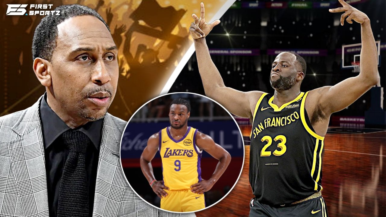 Draymond Green not speaking with Stephen A. Smith due to Bronny James comments has NBA fans triggered: “Might be the biggest glazer”
