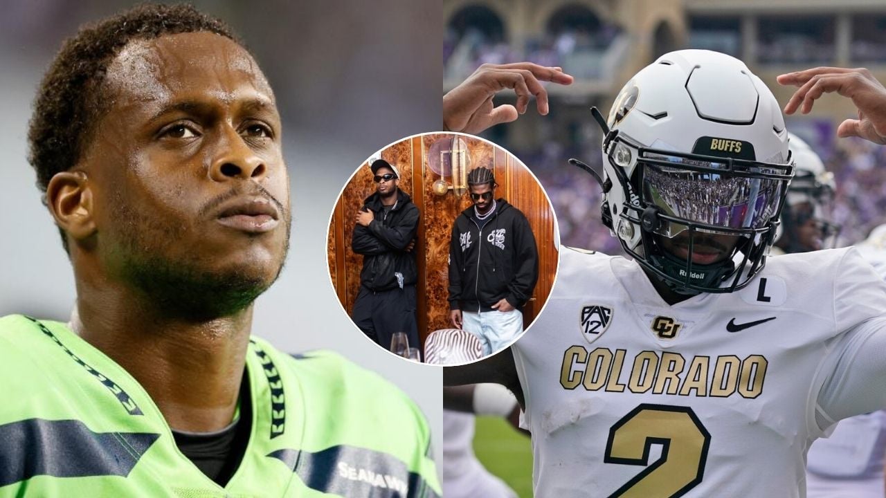 Shedeur Sanders fuels Raiders QB speculation with Geno Smith photo