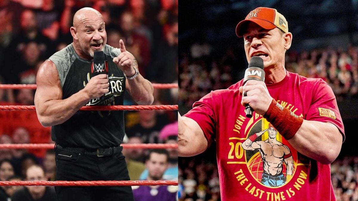 WATCH: Unseen footage of a John Cena kid screaming "I Love You" at the WWE legend before getting dumped by him on Raw 5 Goldberg and John Cena