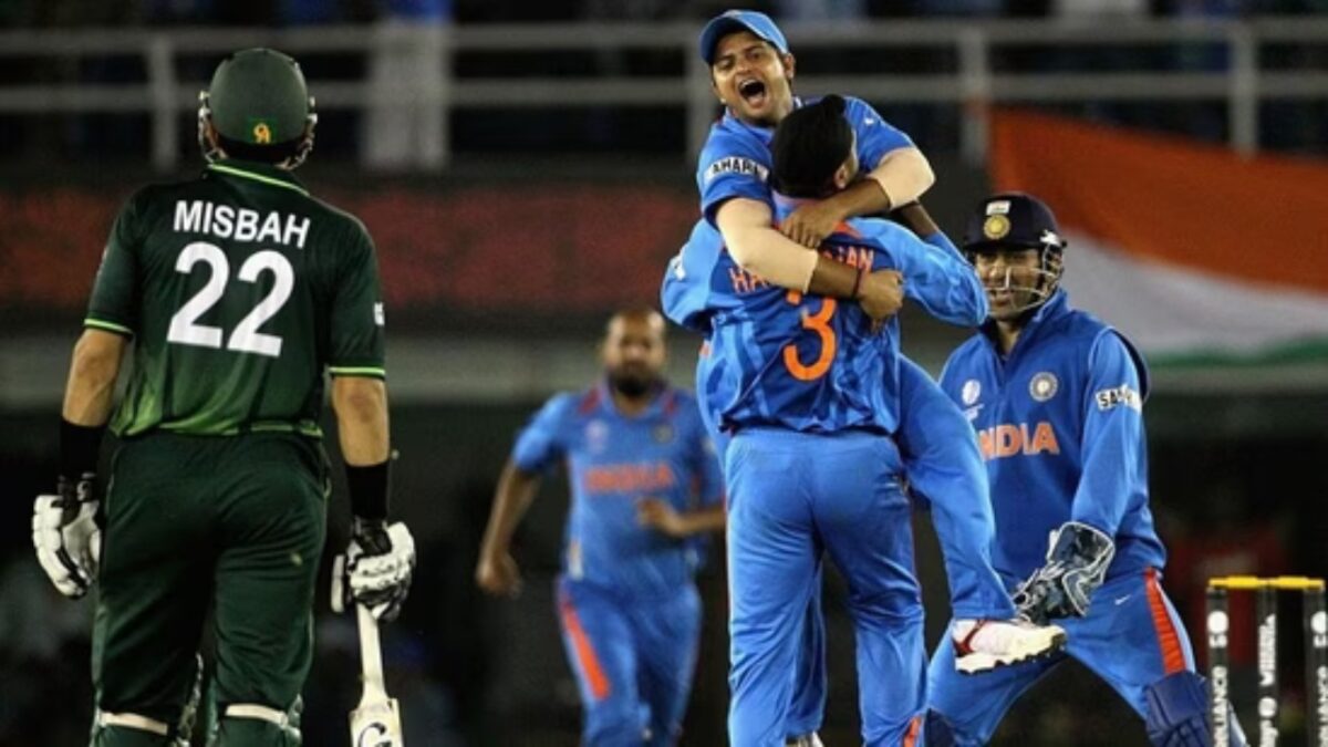 5 international cricket matches with the highest viewership 6 India vs Pakistan 2011 Cricket World Cup