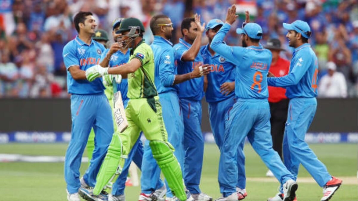 5 international cricket matches with the highest viewership 8 India vs Pakistan 2015 Cricket World Cup