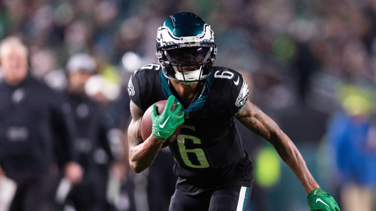 Is Eagles DeVonta Smith the ‘No. 1’ college wide receiver ever to play in the NFL?