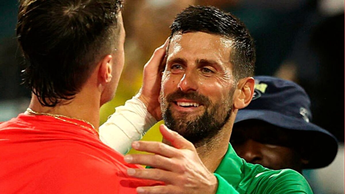 Jakub Mensik, Novak Djokovic