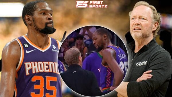 Kevin Durant had words for Phoenix Suns HC Mike Budenholzer during game