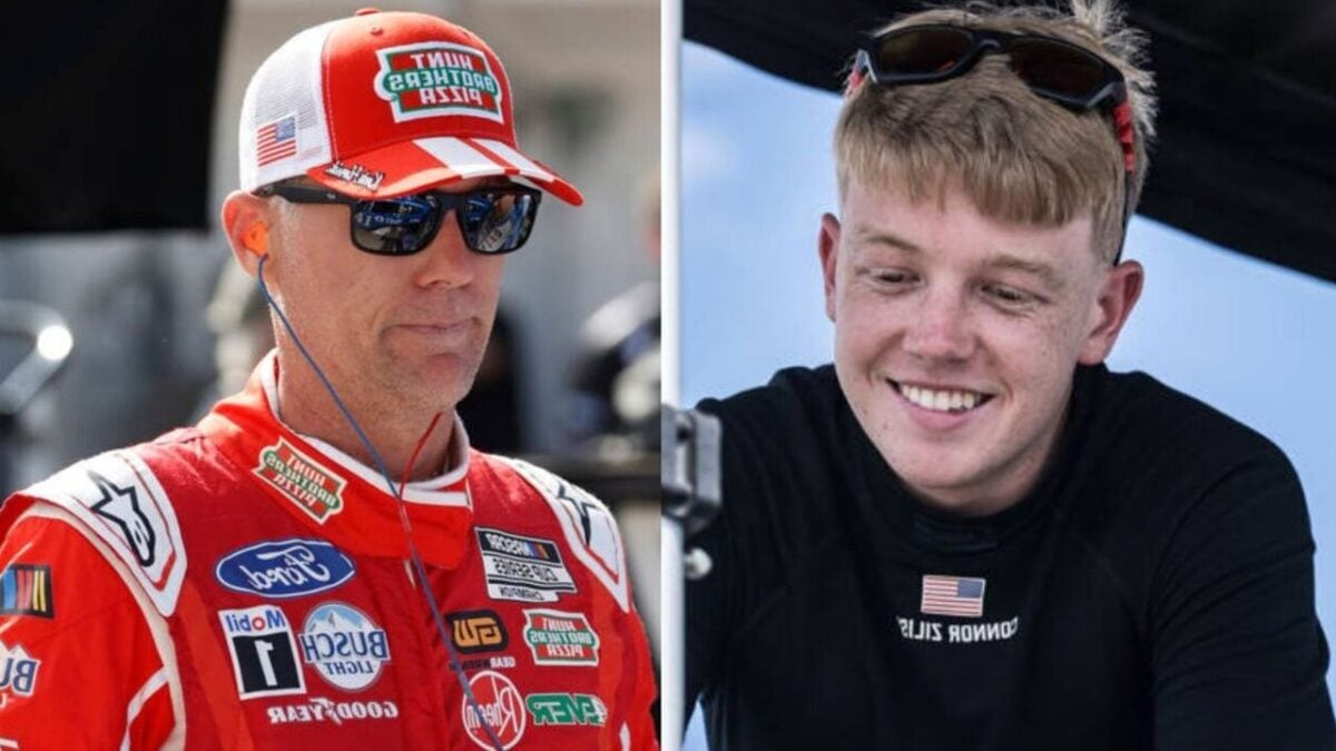 Kevin Harvick and Conor Zilisch