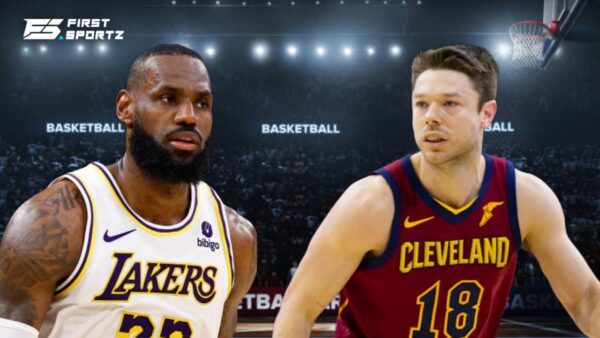 LeBron James and Matthew Dellavedova