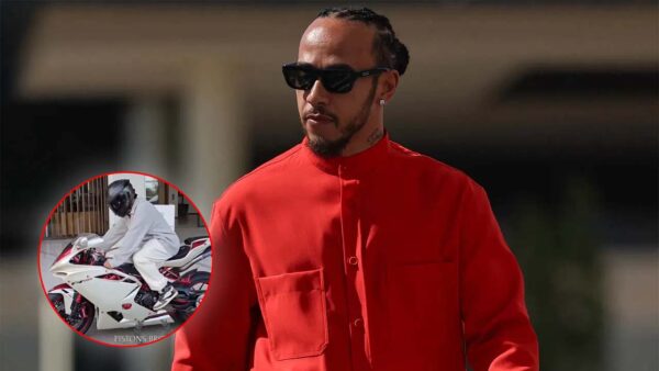 Lewis Hamilton (via Getty, Screenshot via Pistons Brothers)