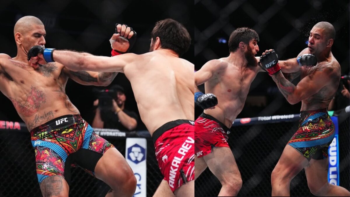 Magomed Ankalaev spills behind-the-scenes of accepting Alex Pereira rematch moments after UFC 313 3 Magomed Ankalaev in action against Alex Pereira at UFC 313