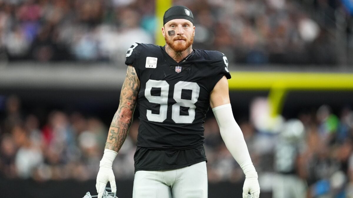 Maxx Crosby reiterates his commitment to Raiders after signing massive extension 3 Maxx Crosby was rumored to leave to join a contender