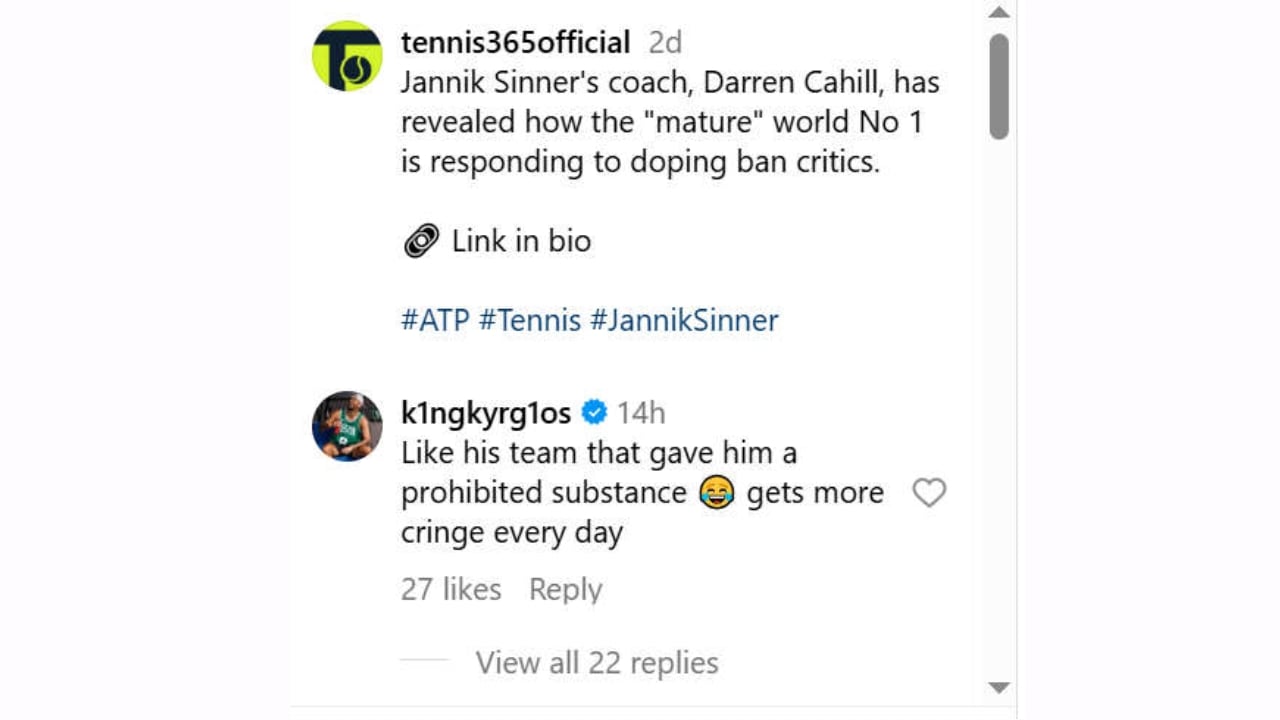 The Sinner Kyrgios Feud You Wont Believe This Twist - tizpshm