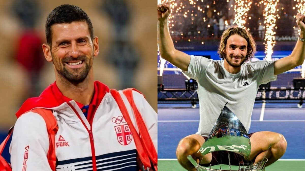 Stefanos Tsitsipas Picks Roger Federer and Serena Williams as His GOATs of Tennis 1 Novak Djokovic, Stefanos Tsitsipas