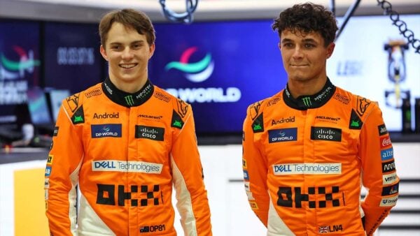 Oscar Piastri and Lando Norris (via Motorsportweek)