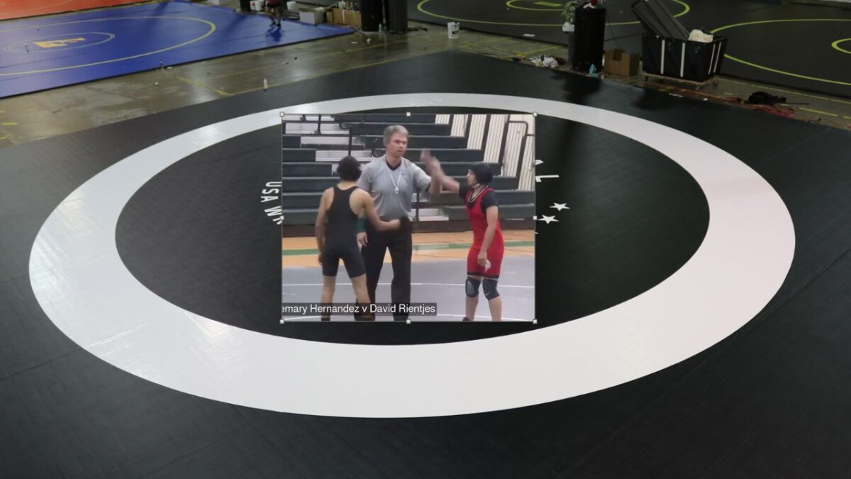 “You Got Beat by a GIRL!!” – David Rientjes’s Wrestling Career Exposed After Humiliating Defeat 3 Rosemary Hernandez vs David Rientjes wrestling match