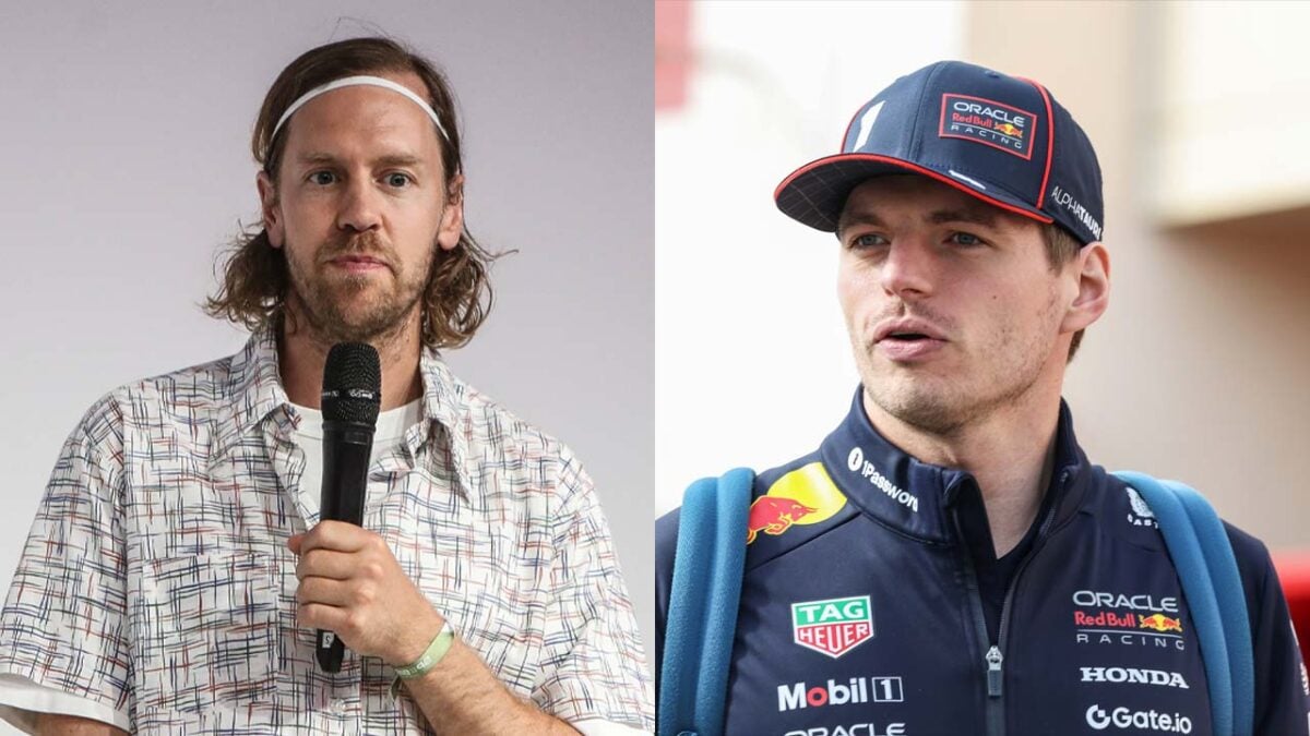 "10 Second Penalty was Quite Enough!" F1 Pundit Slams Critics Over Max Verstappen Spanish GP Backlash 1 Sebastian Vettel (via IMAGO), Max Verstappen (via Red Bull)