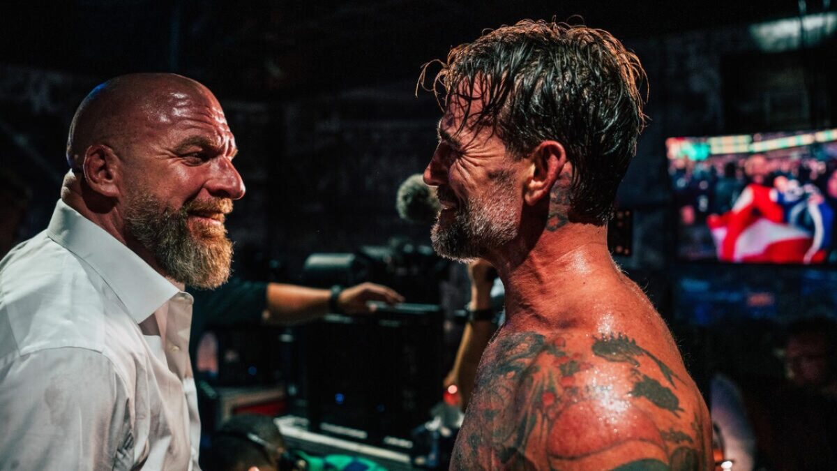 "It’s real to me dammit"- Wrestling fans jubilant after CM Punk finally gets lifelong dream fulfilled on SmackDown 3 Triple H and CM Punk