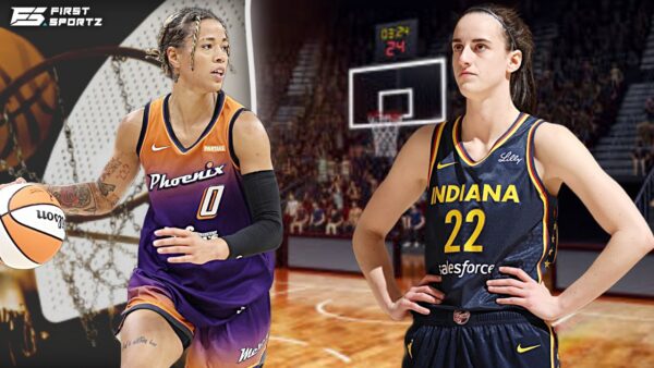 WNBA stars Natasha Cloud and Caitlin Clark
