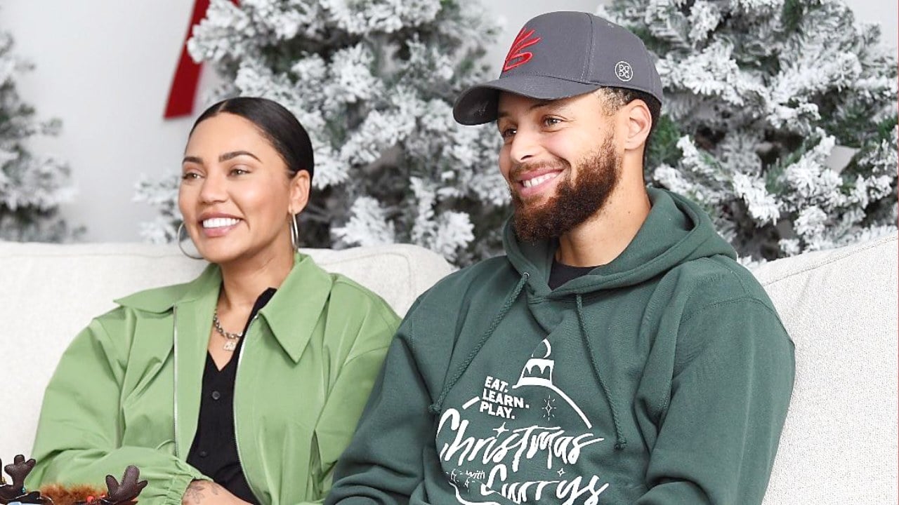 (Video) Supportive wife Ayesha Curry ecstatic as Stephen Curry reaches 4000 three-pointers achievement