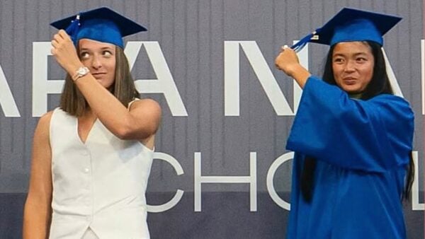 Iga Swiatek Alexandra Eala graduation