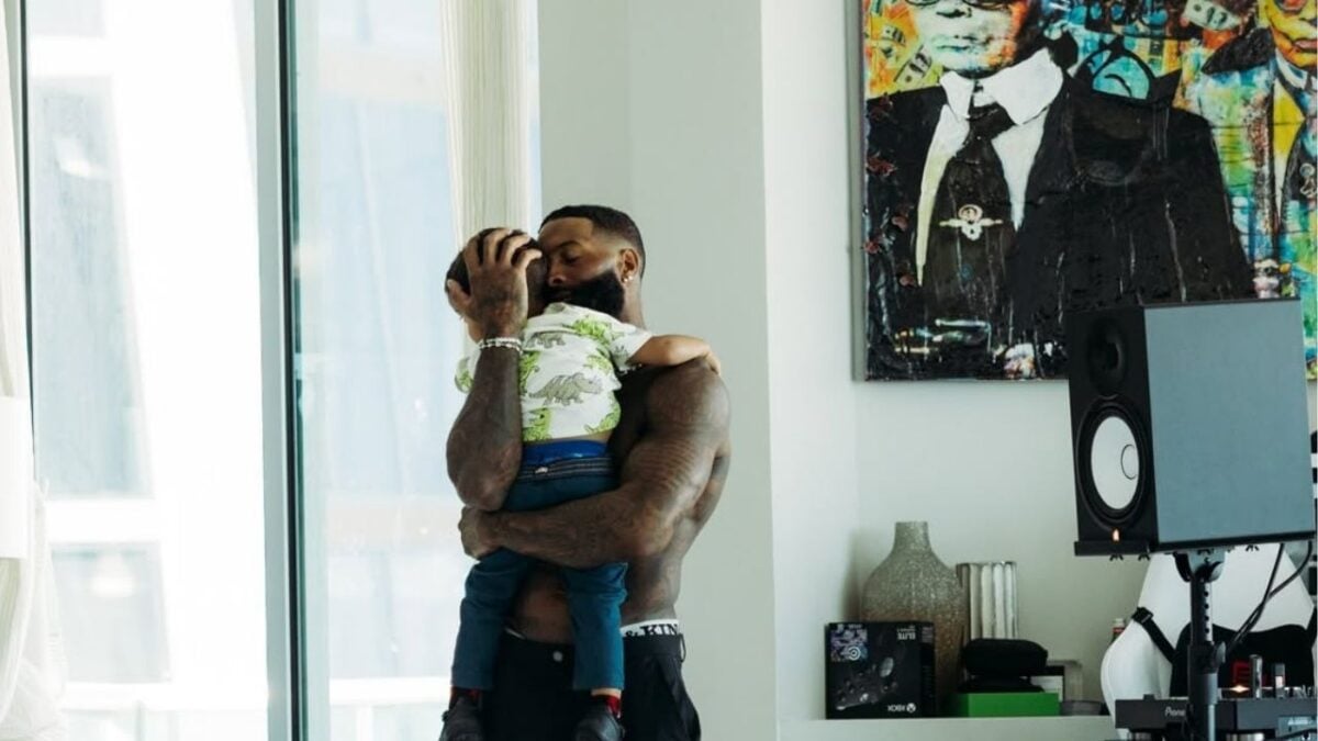 Odell Beckham Jr. Breaks Silence on Flight Incident That Led to His Removal 1 Odell Beckham Jr, Zydn Beckham